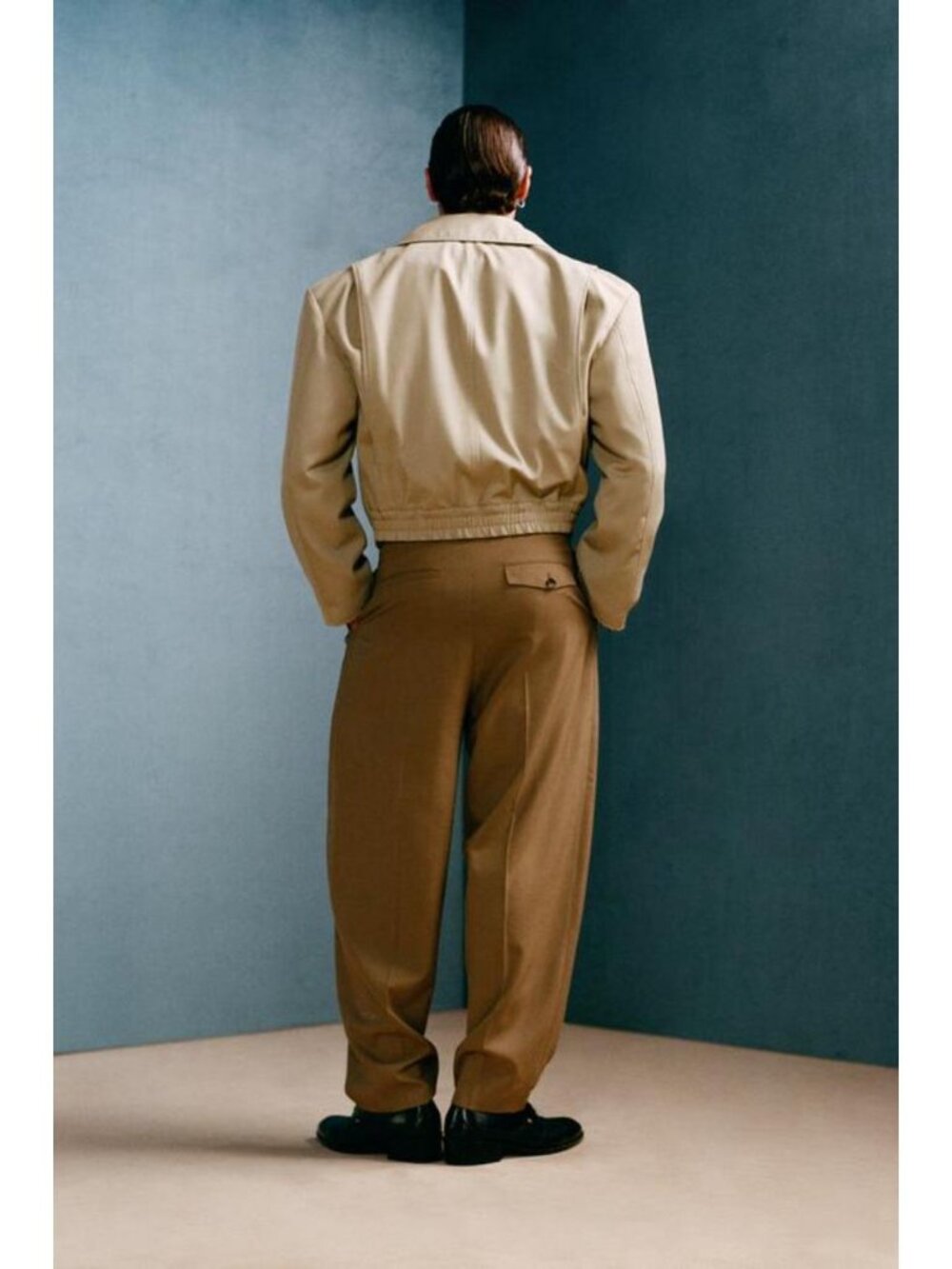 ZARA BOXY FIT SHORT TRENCH COAT WILLY CHAVARRIA X ZARA - Picture 3 of 6